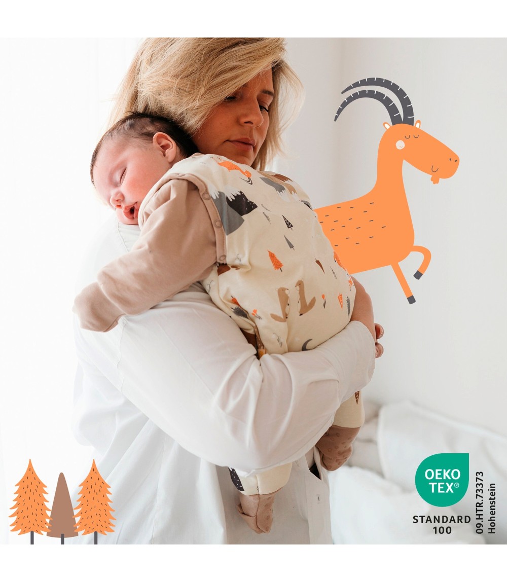 Schlafsack mit Füßen 2.5 Tog