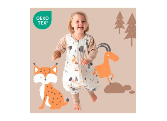 Schlafsack mit Füßen 2.5 Tog