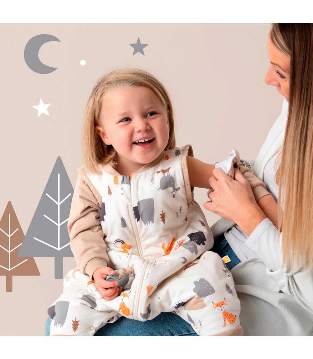 Schlafsack mit Füßen 2.5 Tog