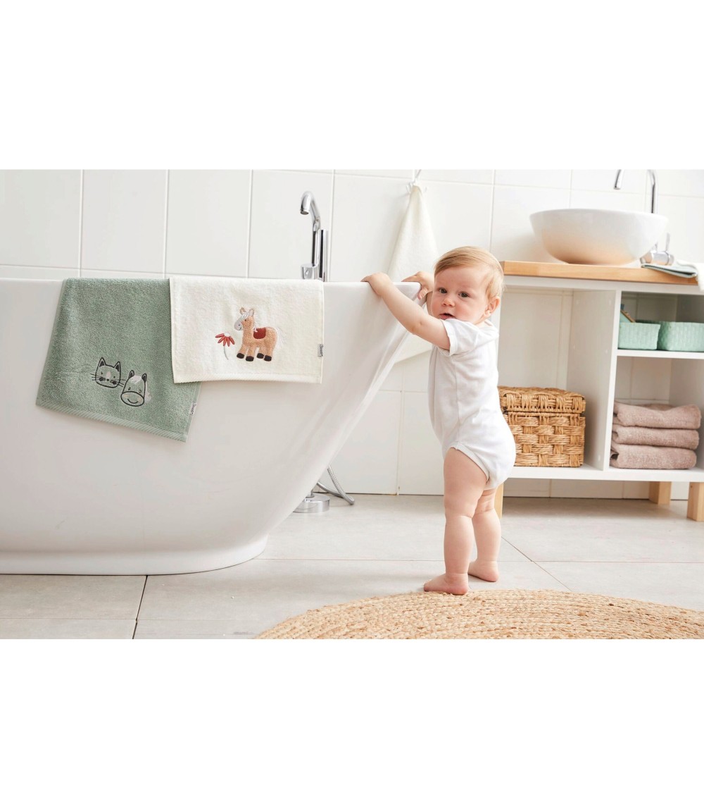 2er-Pack Kinderhandtücher 50x30 cm