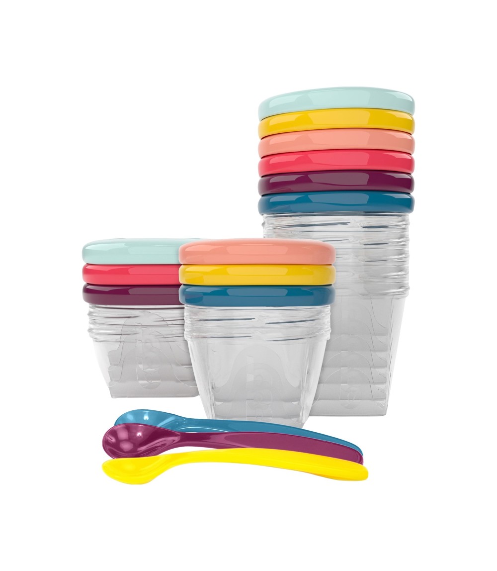 15tlg. Set Behälter für Babynahrung