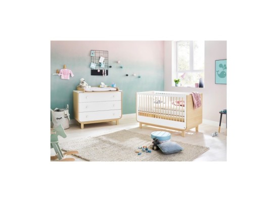 2-tlg. Babyzimmer Round breit