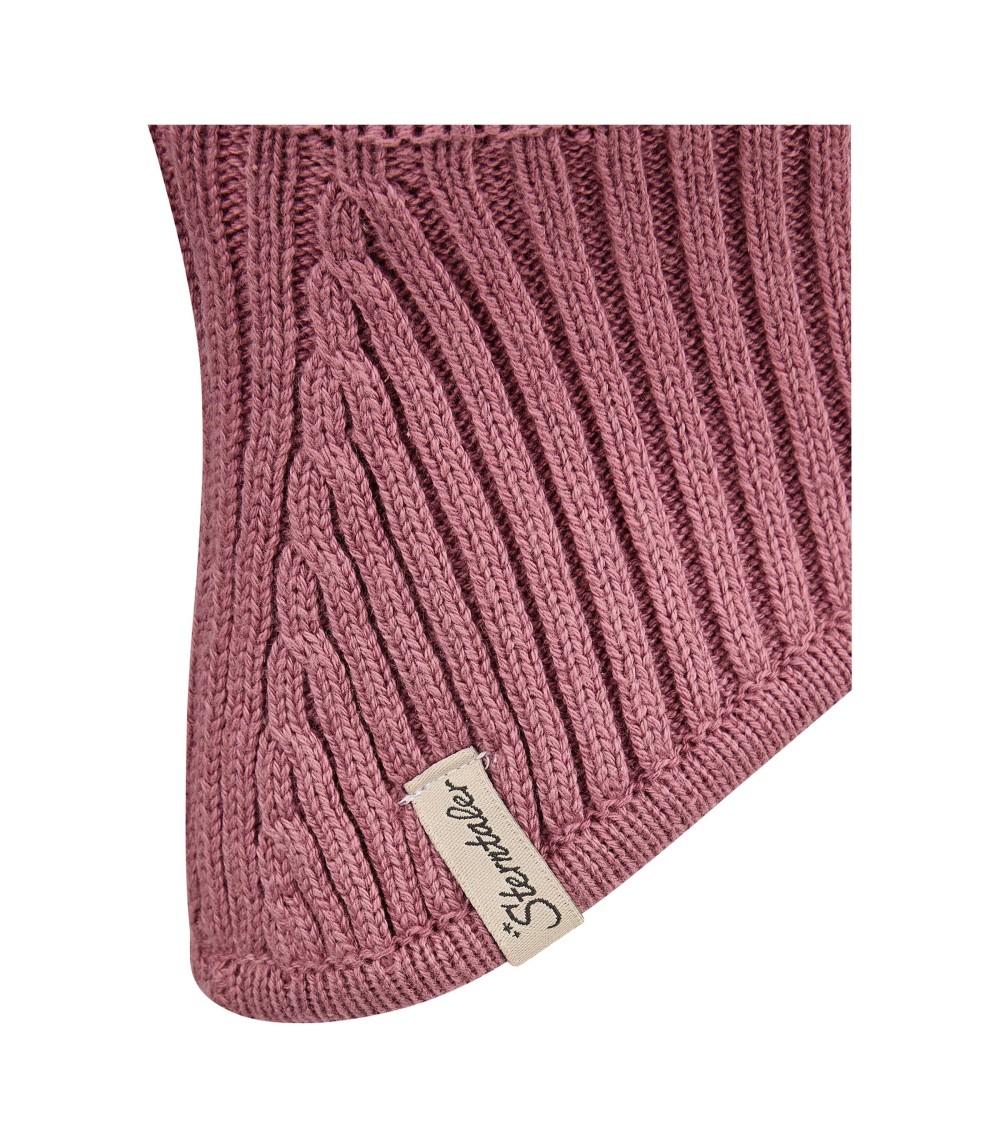 Strick-Schlupfmütze