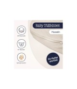 Stillkissen Musselin