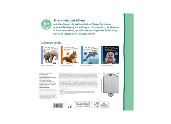 Soundbuch Hör mal rein, wer kann das sein? - Meine ersten Tiere