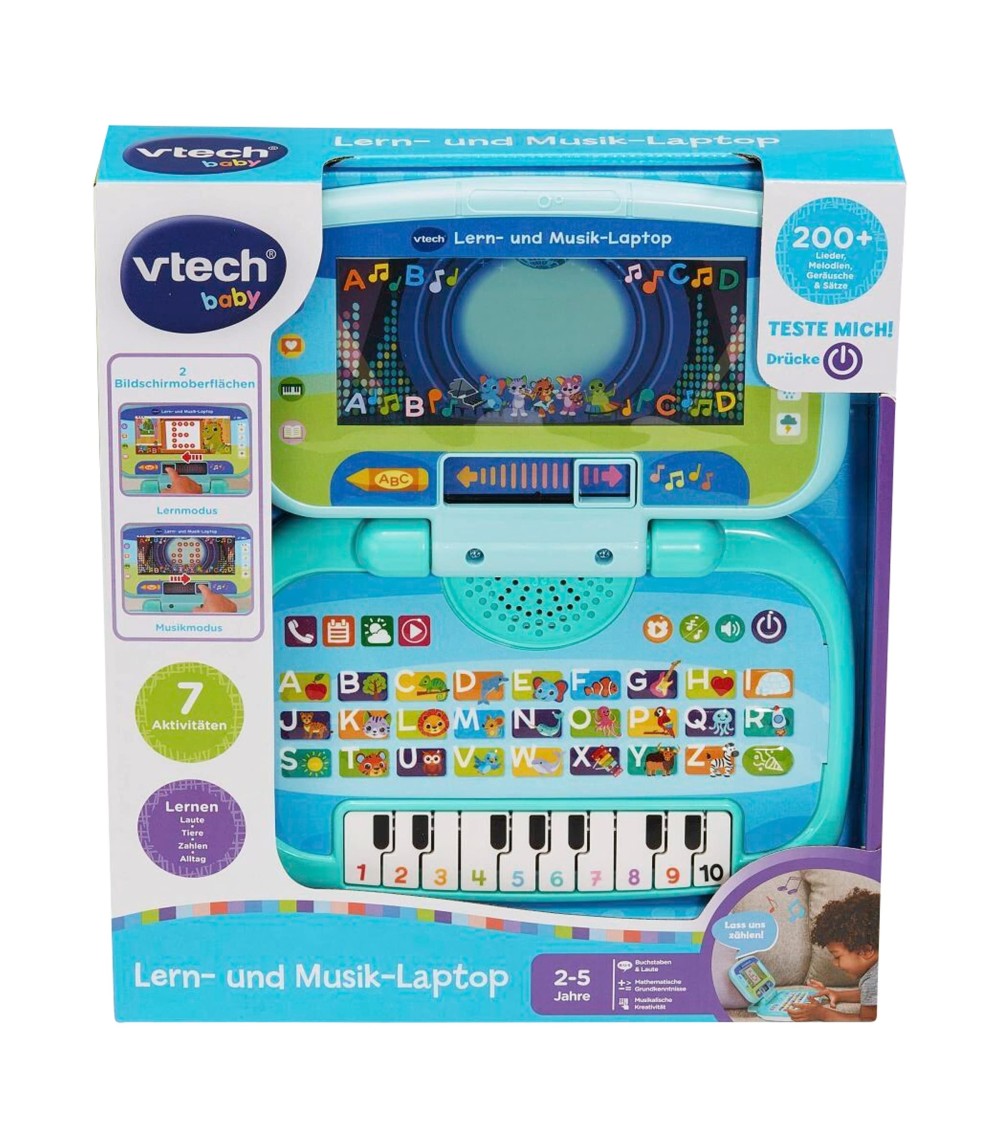 Lern- und Musik-Laptop