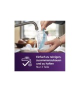 2er-Pack Babyflasche Natural Response, 125ml, ab Geburt