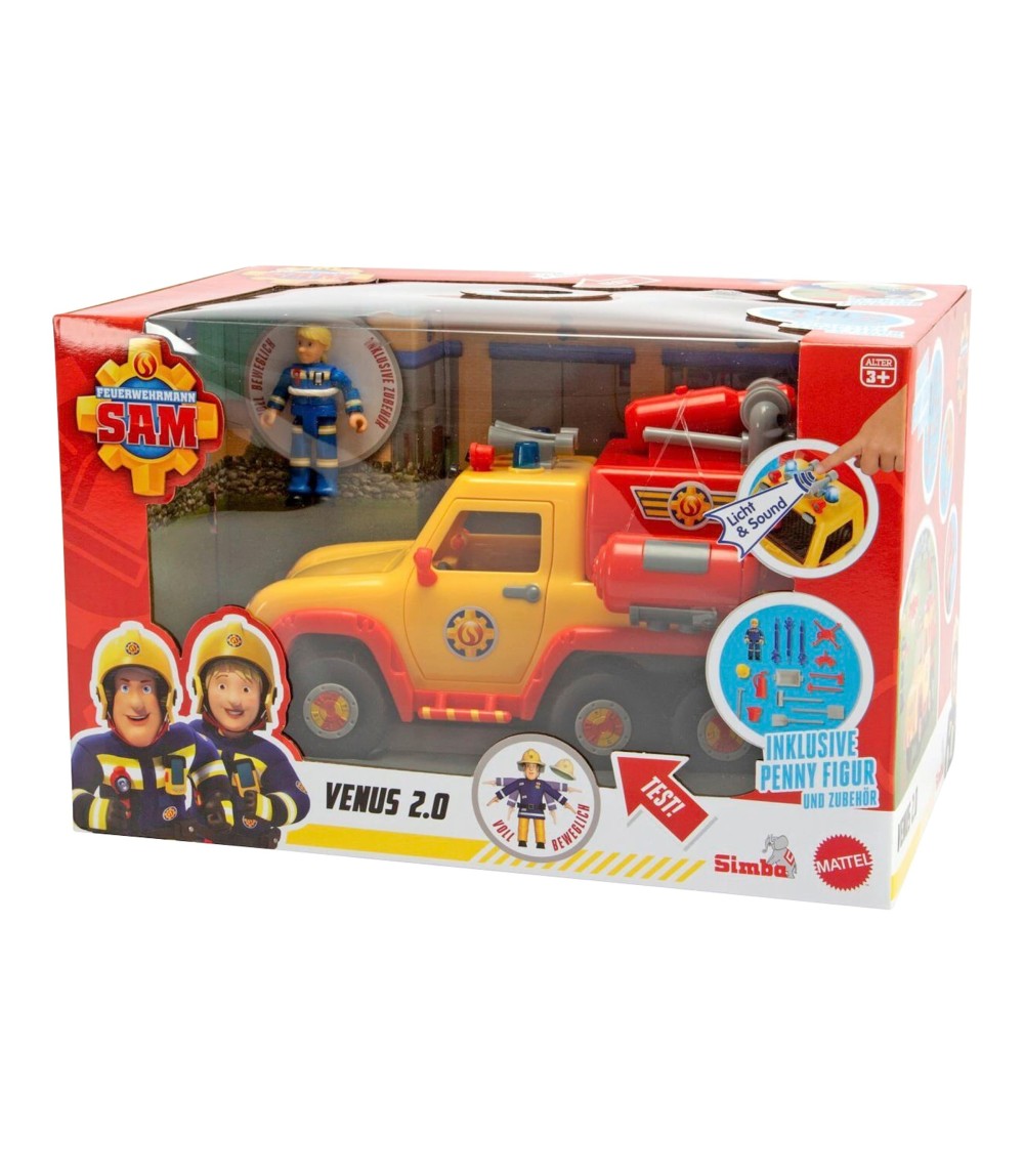 Sam Feuerwehrauto Venus 2.0 mit Figur