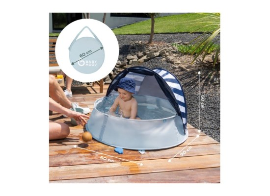 Strandmuschel Aquani 3in1 mit UV-Schutz 50+