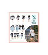 Strandmuschel Aquani 3in1 mit UV-Schutz 50+