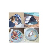 Strandmuschel Aquani 3in1 mit UV-Schutz 50+