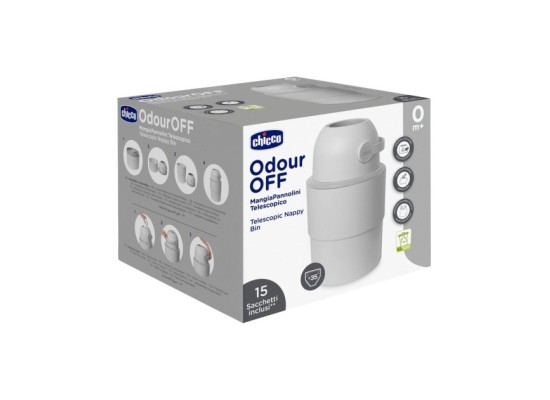 Teleskop-Windeleimer Odour Off