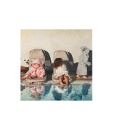 Bademantel - Vanilla White 1-3y