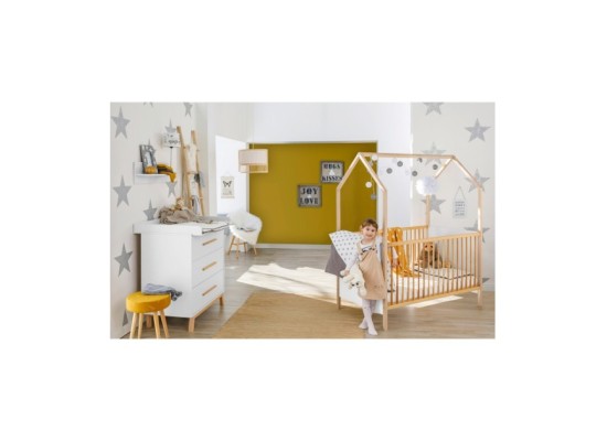 2-tlg. Babyzimmer Venice mit Babybett Haus