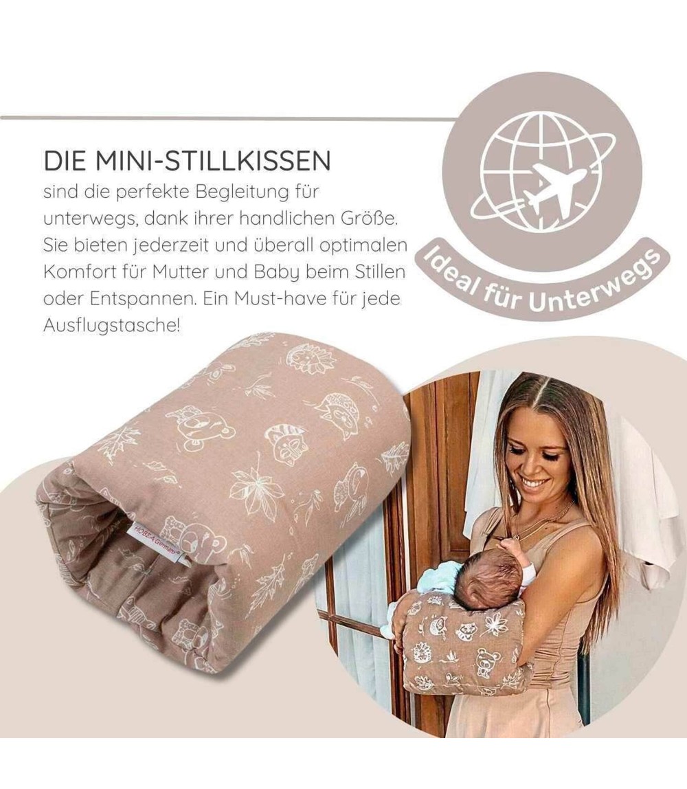 Mini-Stillkissen Musselin