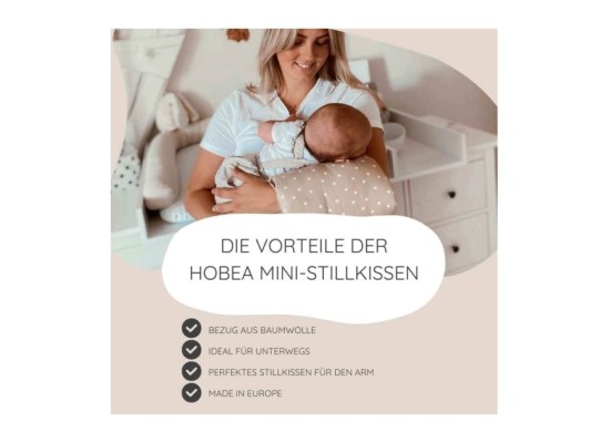 Mini-Stillkissen Musselin
