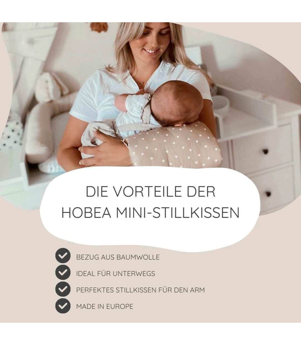 Mini-Stillkissen Musselin
