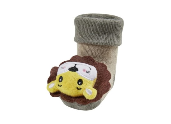 Rasselsocken Löwe