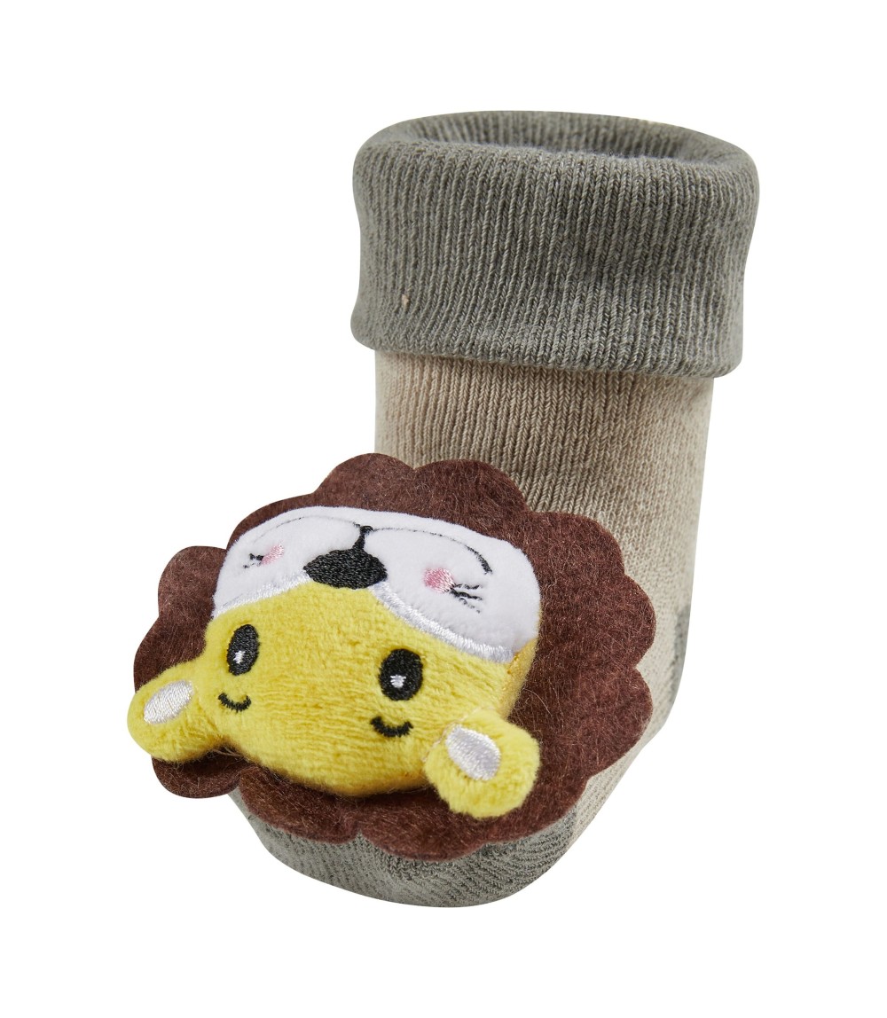 Rasselsocken Löwe