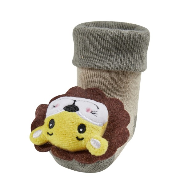 Rasselsocken Löwe