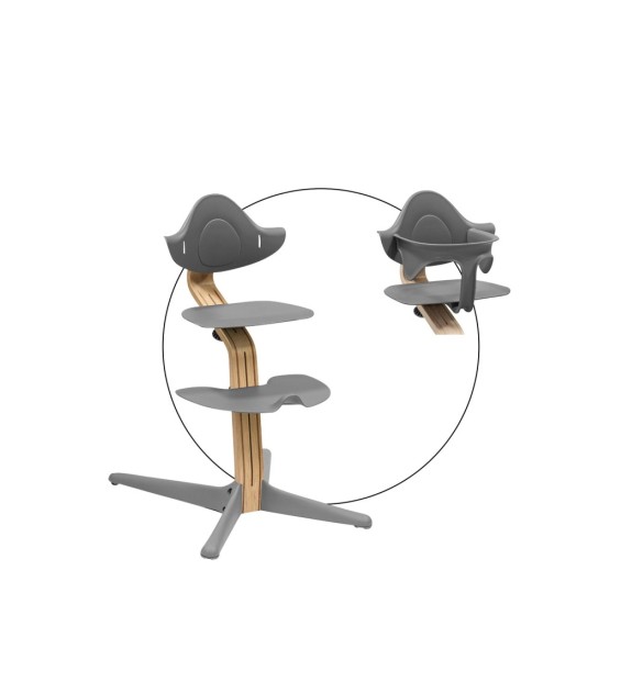 Bundle Hochstuhl Eiche inkl. Babyset