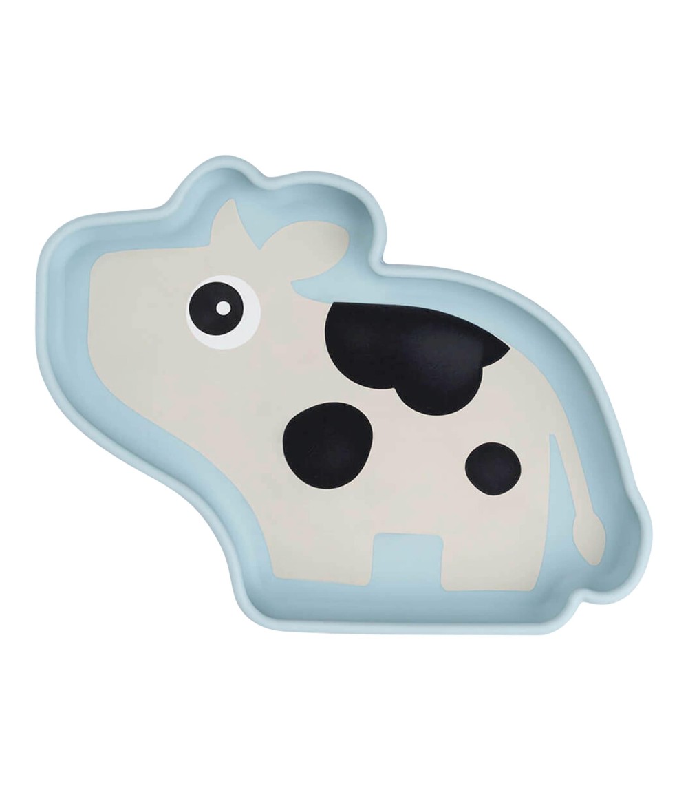 Esslernteller Silikon Krokodil Croco