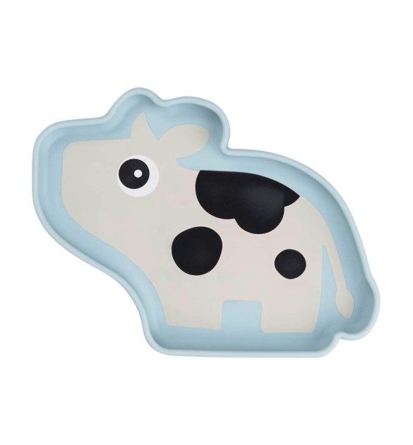 Esslernteller Silikon Krokodil Croco