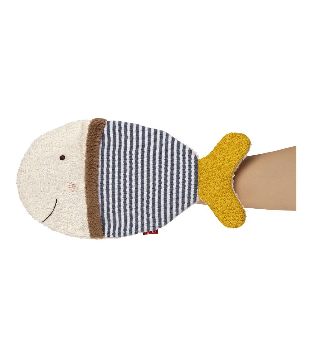 Waschhandschuh Fisch