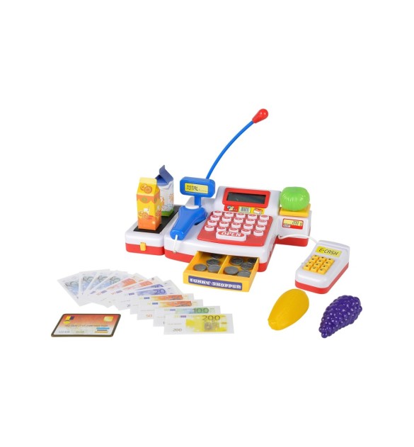 Supermarktkasse mit Scanner