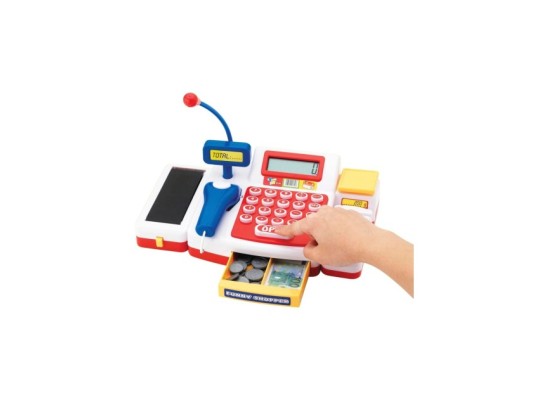 Supermarktkasse mit Scanner