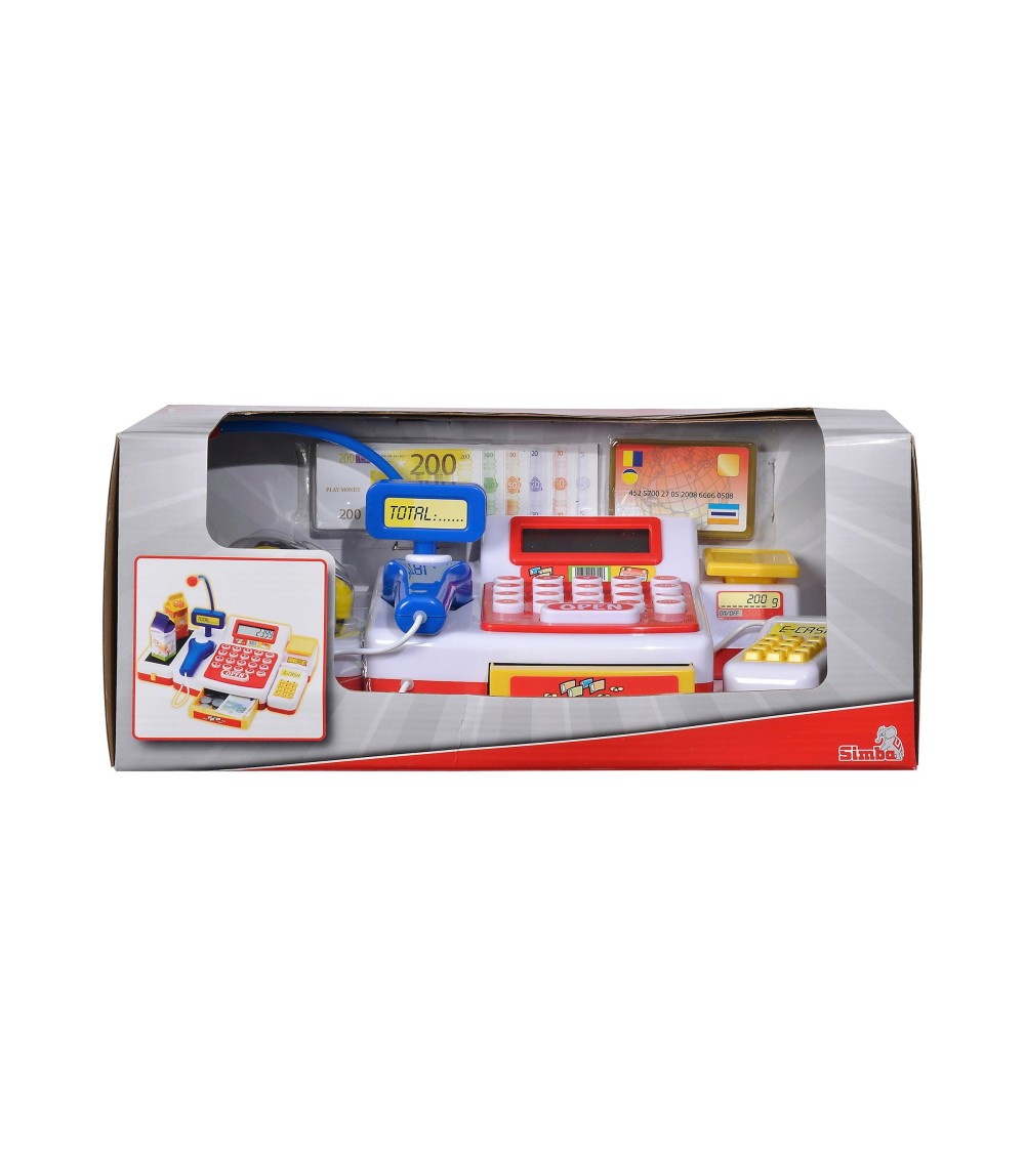 Supermarktkasse mit Scanner