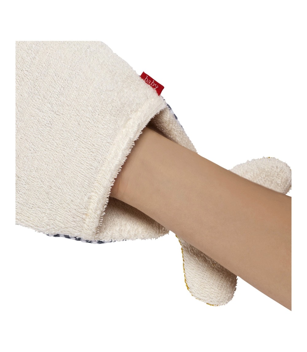 Waschhandschuh Fisch