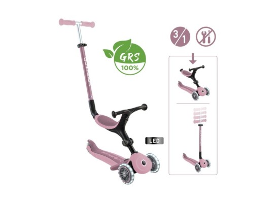 Scooter 3in1 Go-Up active ECO mit Leuchtrollen
