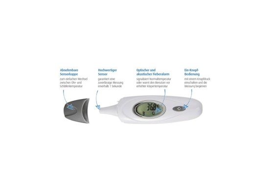 3-in-1 Fieberthermometer Skin Temp