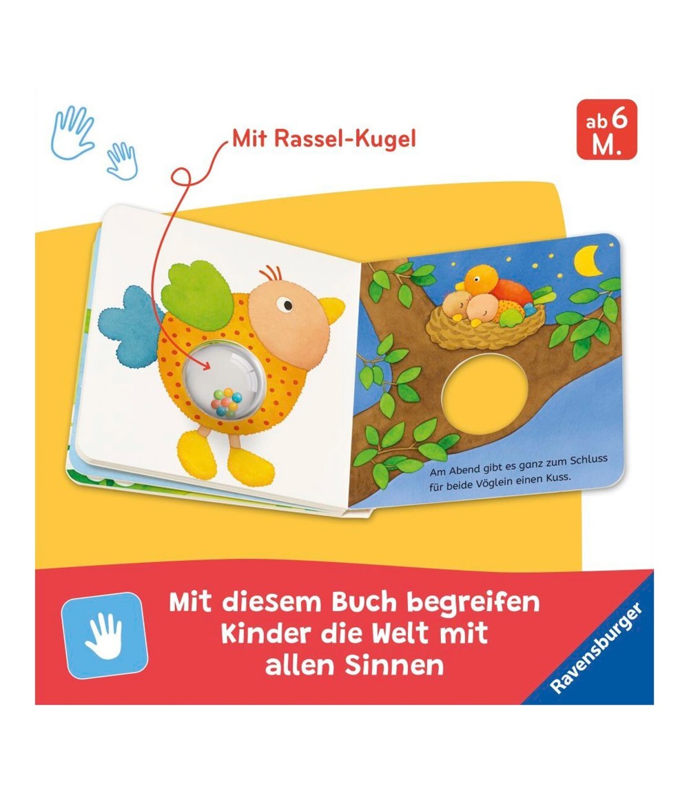 Pappbilderbuch Meine bunten Ri-Ra-Rasseltiere