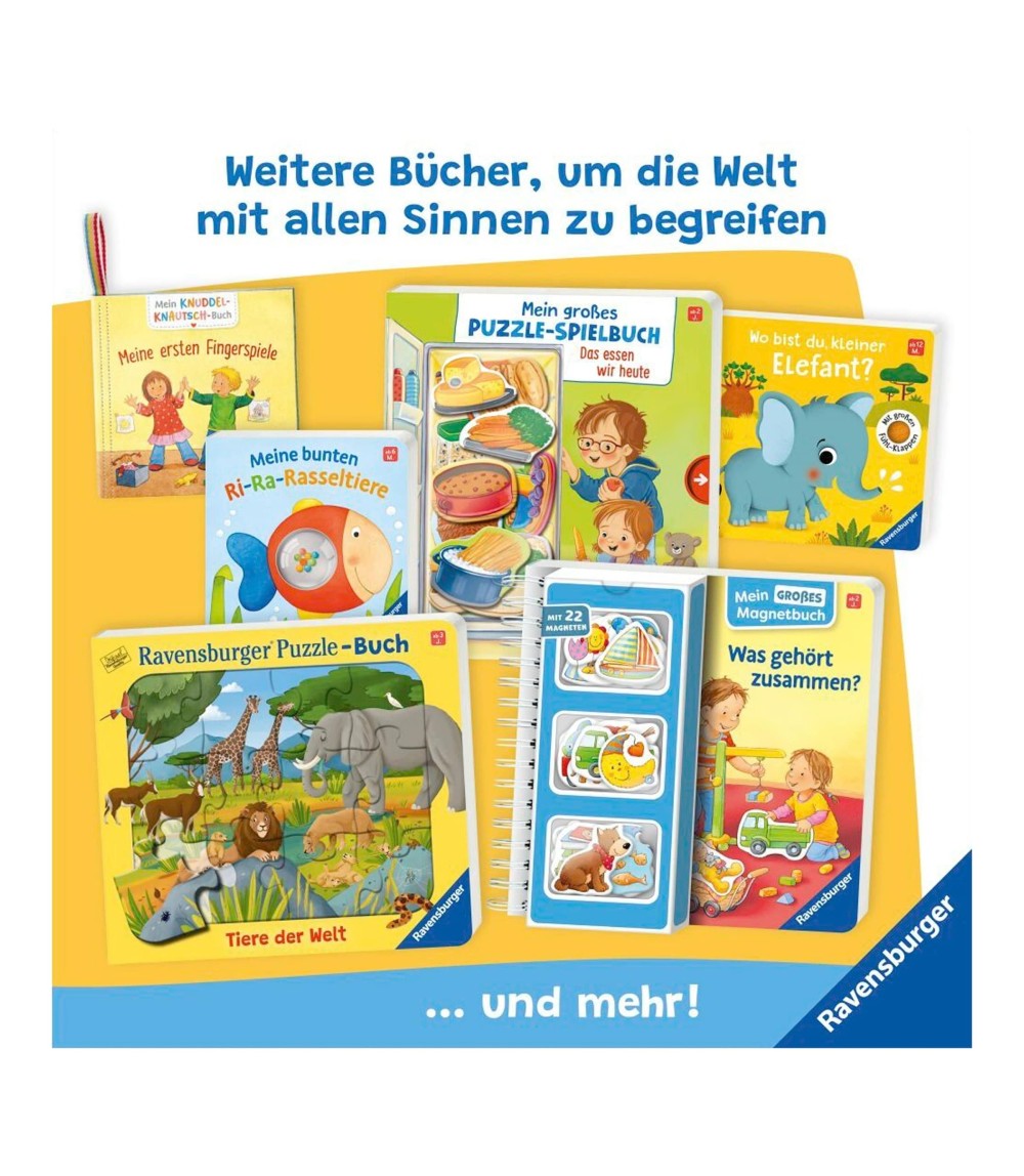 Pappbilderbuch Meine bunten Ri-Ra-Rasseltiere