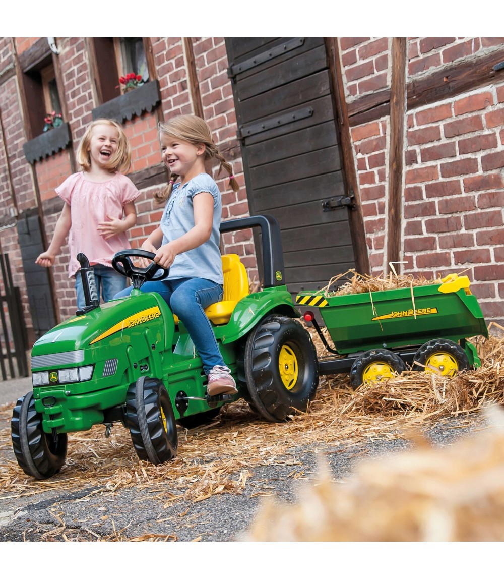 Anhänger rollyHalfpipe John Deere