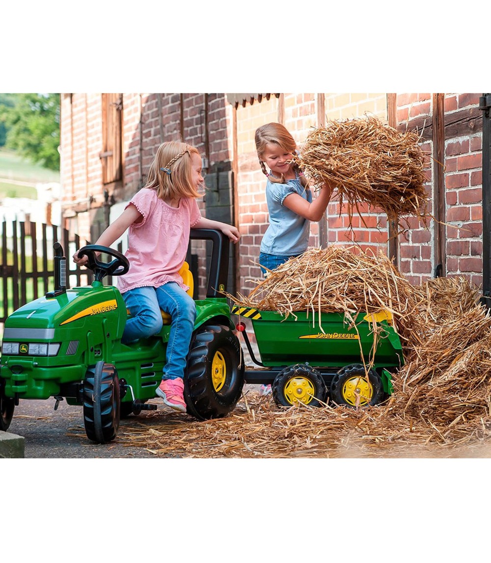 Anhänger rollyHalfpipe John Deere