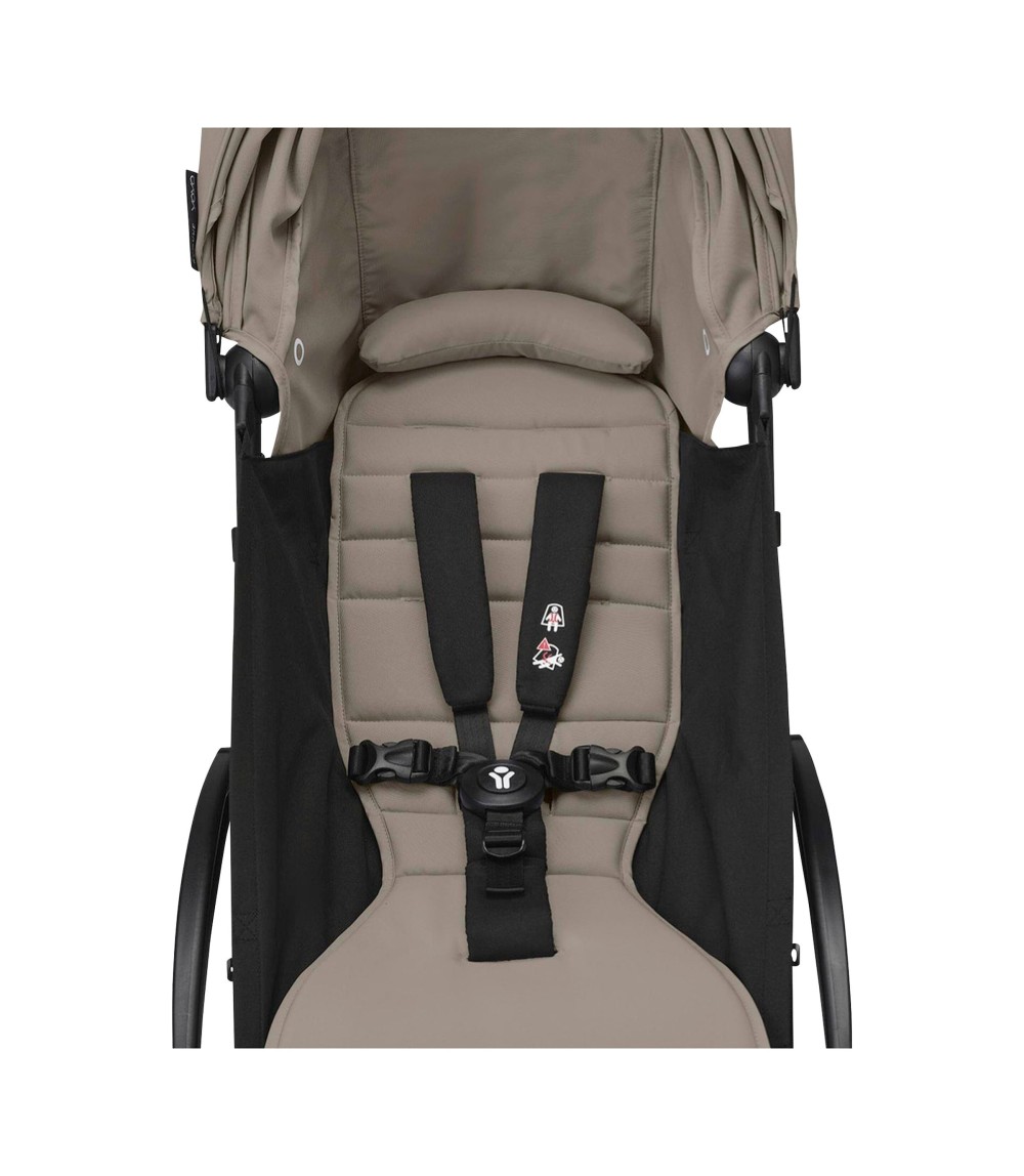 Bundle Hochstuhl Tripp Trapp inkl. Yoyo3 Gestell schwarz & Textilset 6