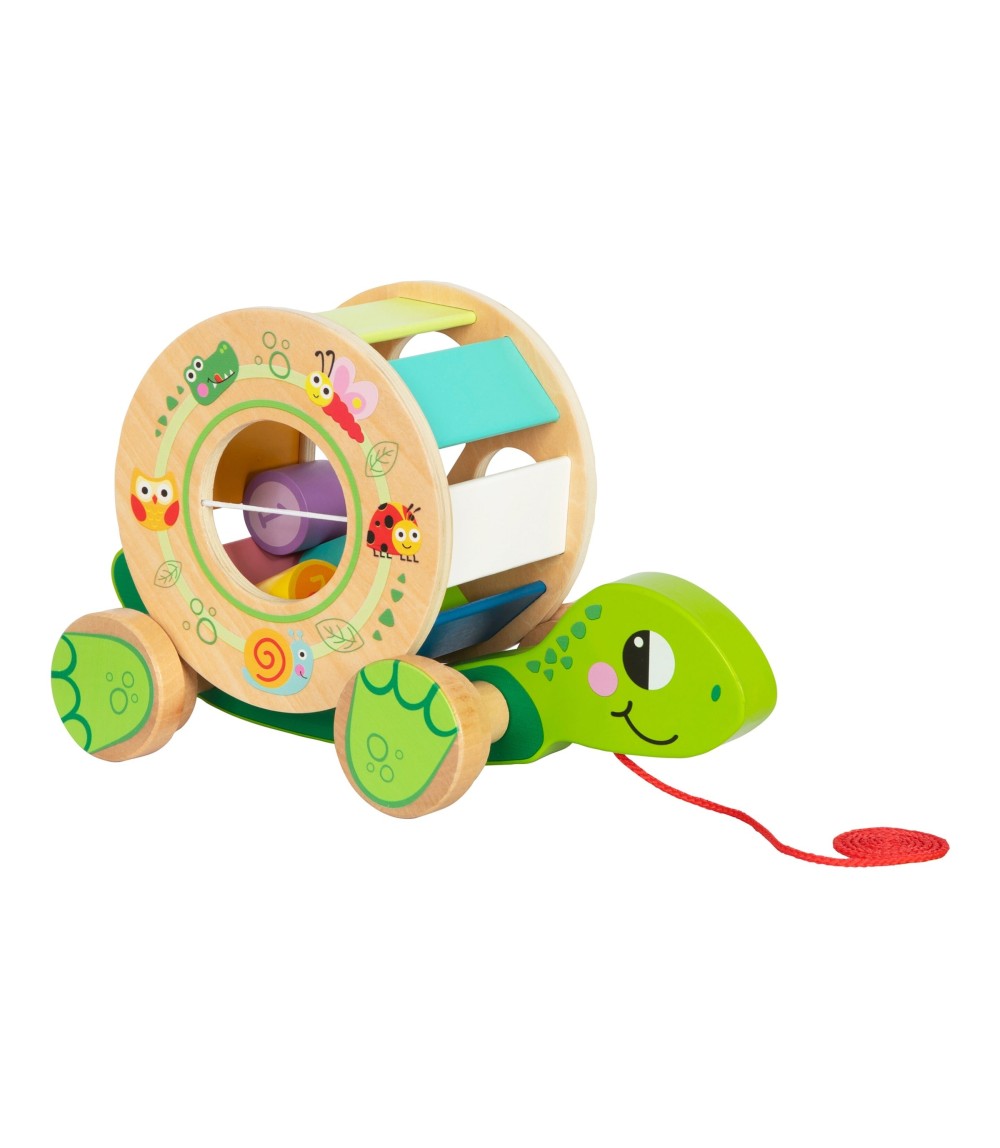 Nachziehspielzeug Schildkröte