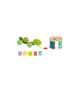 Nachziehspielzeug Schildkröte