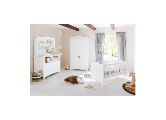 3-tlg. Babyzimmer Florentina extrabreit