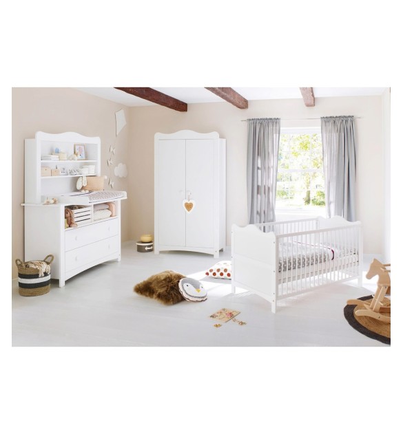 3-tlg. Babyzimmer Florentina extrabreit