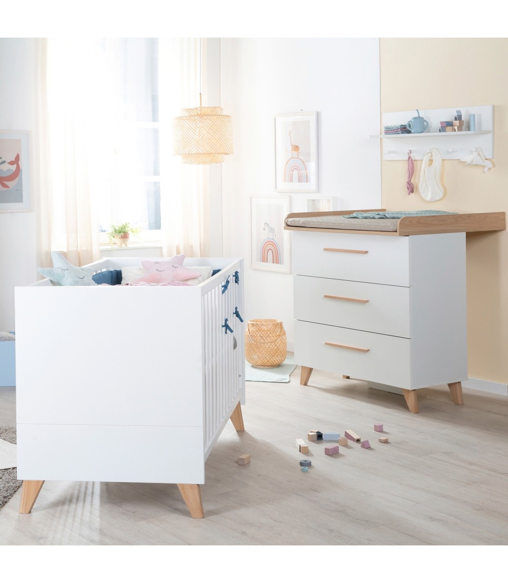 2-tlg. Babyzimmer Leon