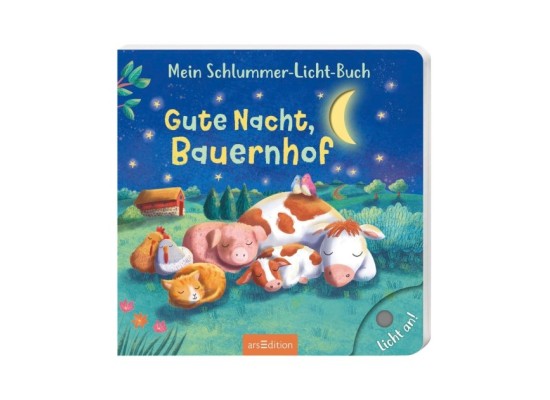 Pappbilderbuch Mein Schlummer-Licht-Buch: Gute Nacht