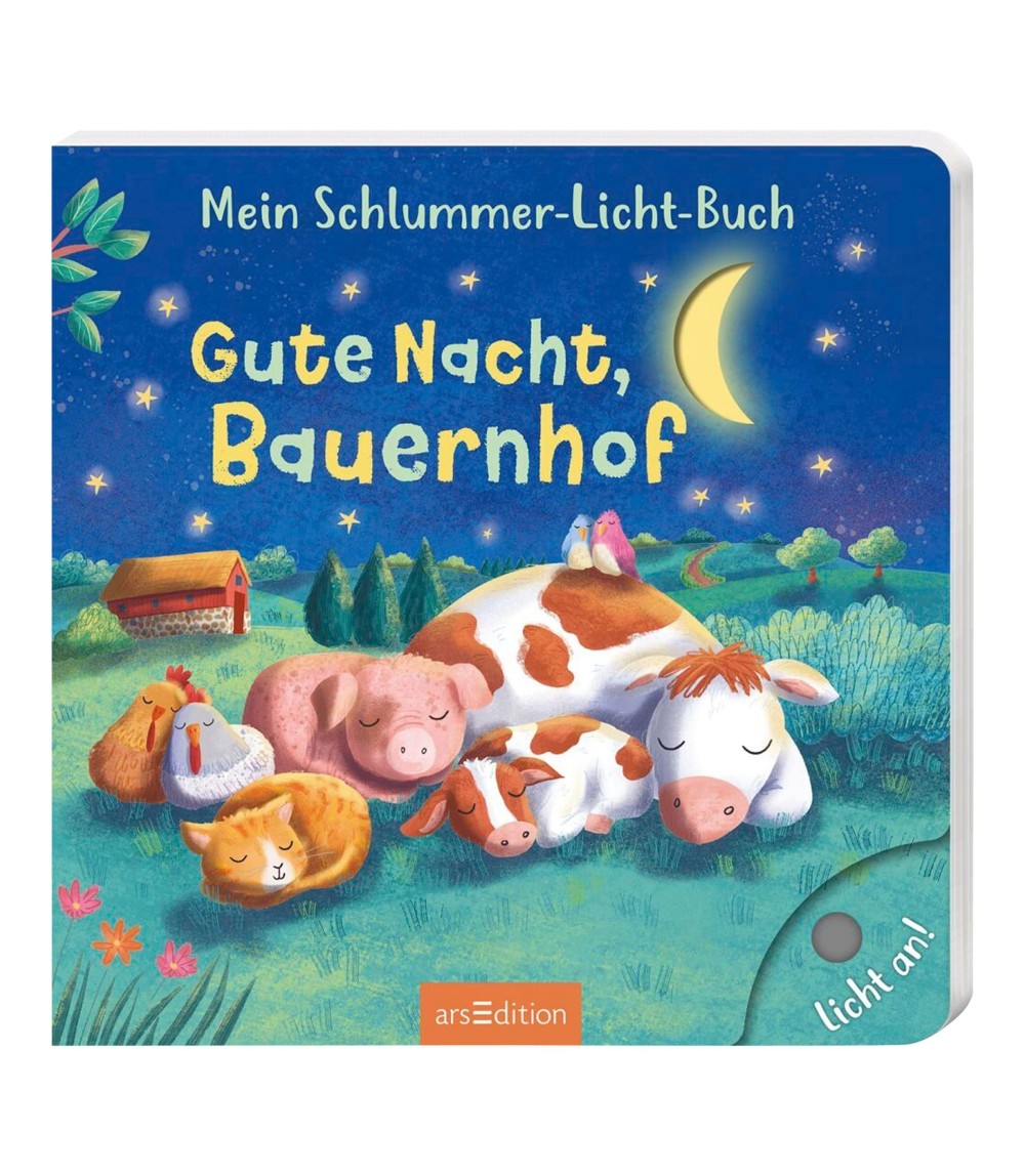 Pappbilderbuch Mein Schlummer-Licht-Buch: Gute Nacht