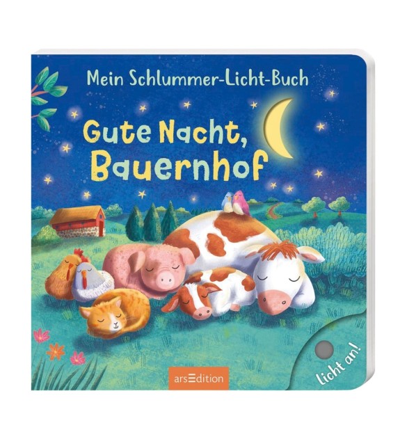 Pappbilderbuch Mein Schlummer-Licht-Buch: Gute Nacht
