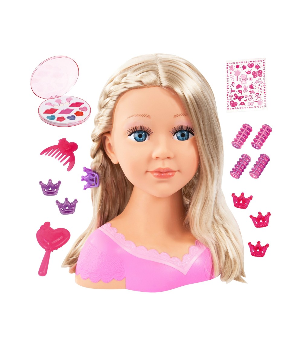 Frisier- und Schminkkopf Charlene Super Model