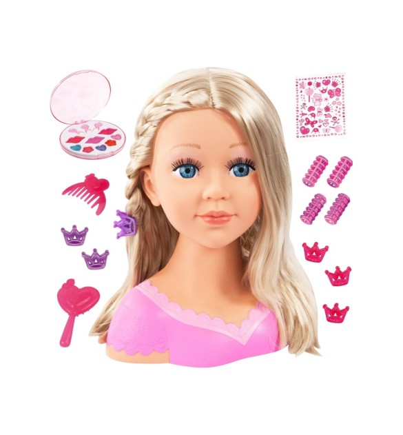 Frisier- und Schminkkopf Charlene Super Model