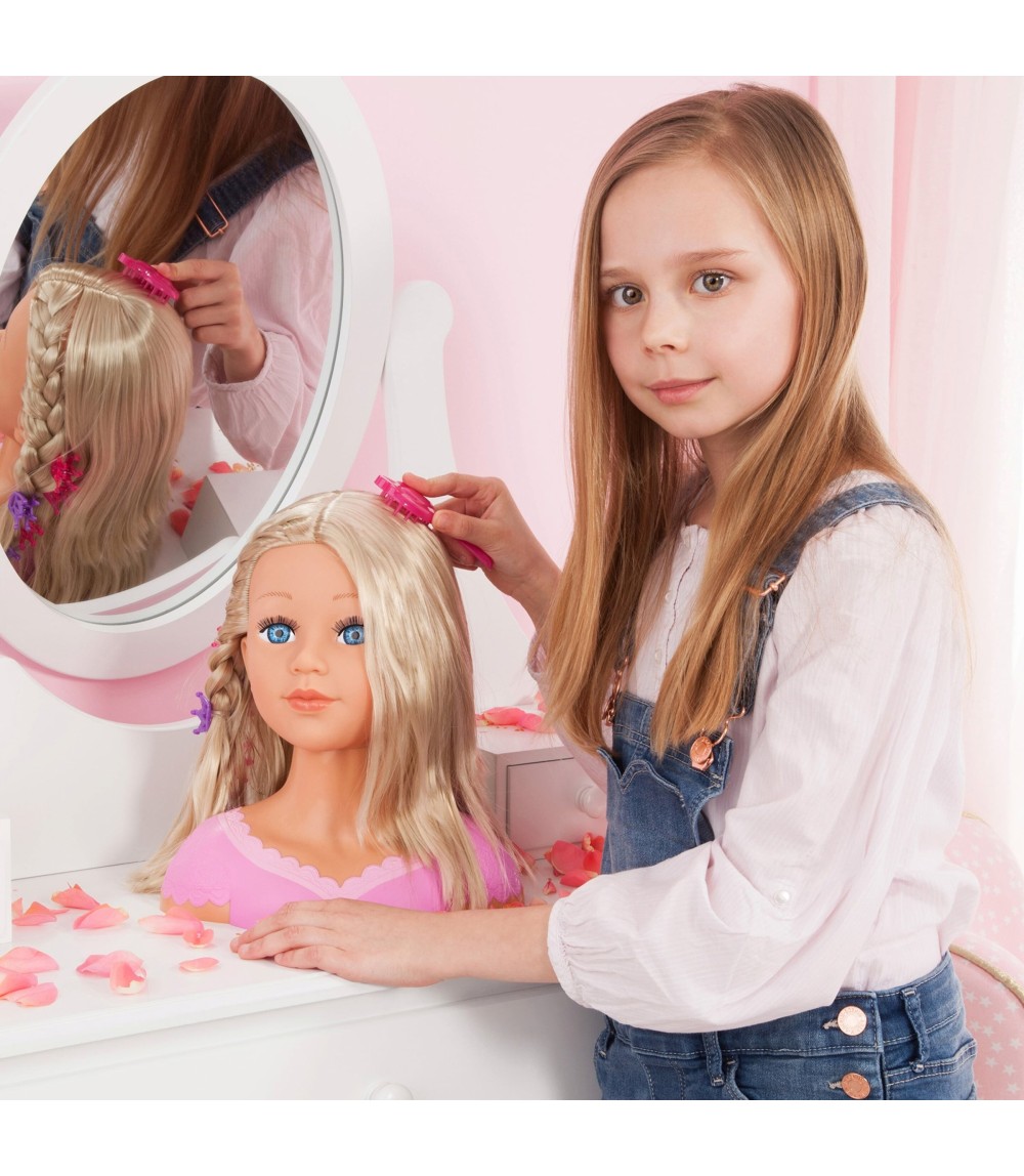 Frisier- und Schminkkopf Charlene Super Model